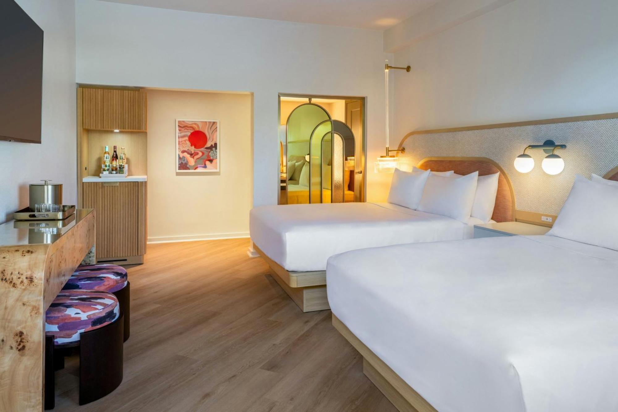 Deluxe Zimmer mit 2 Queensize-Betten