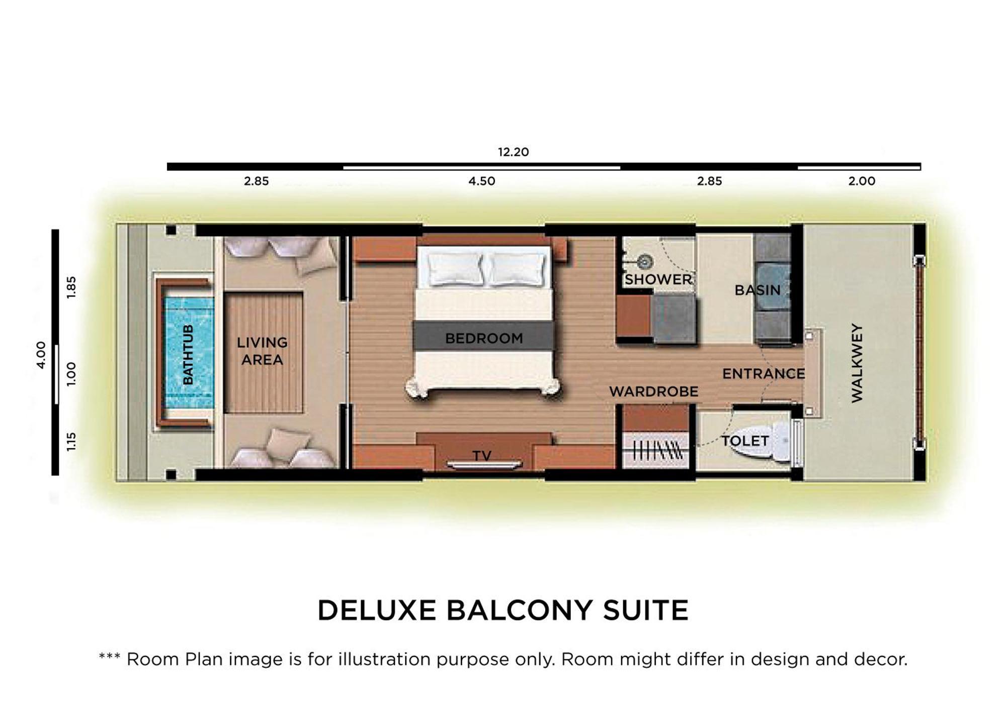 Deluxe Double Room Balcony