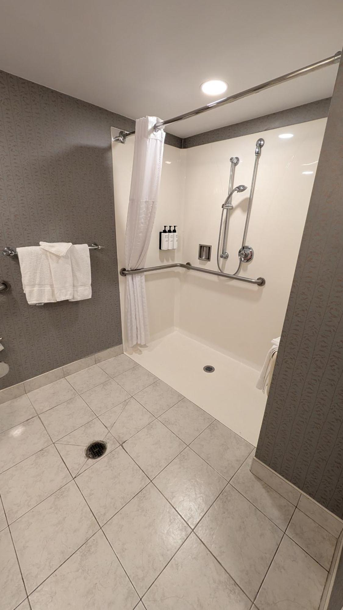 King Room Roll Shower Mobility Accessible or Non-Smoking