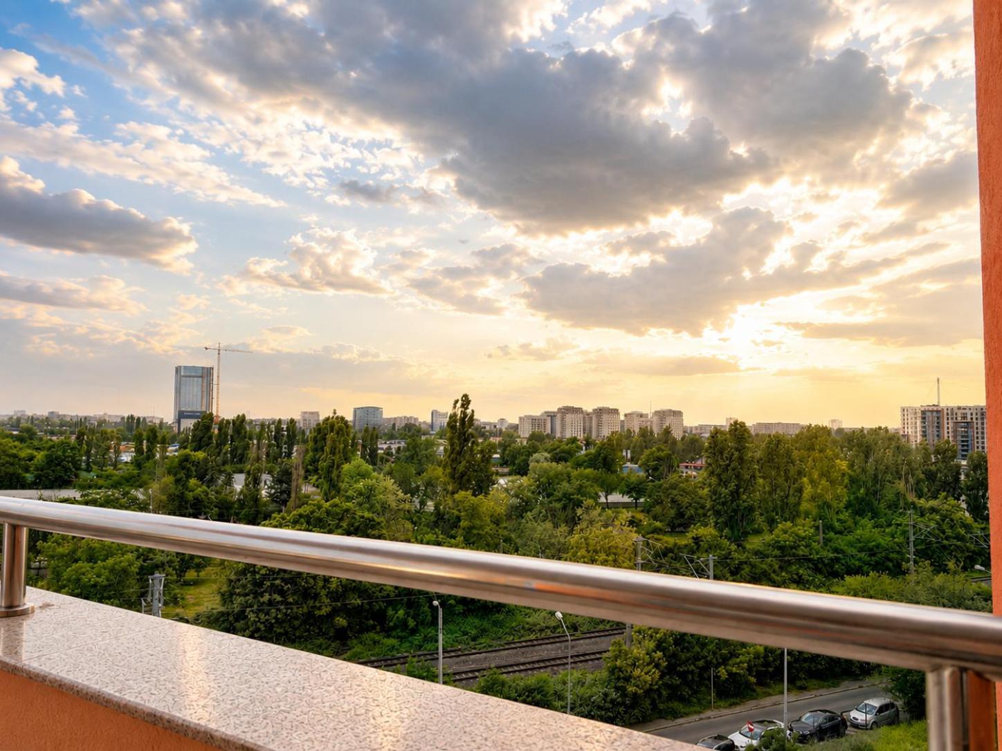 Three-Bedroom Apartment Balcony