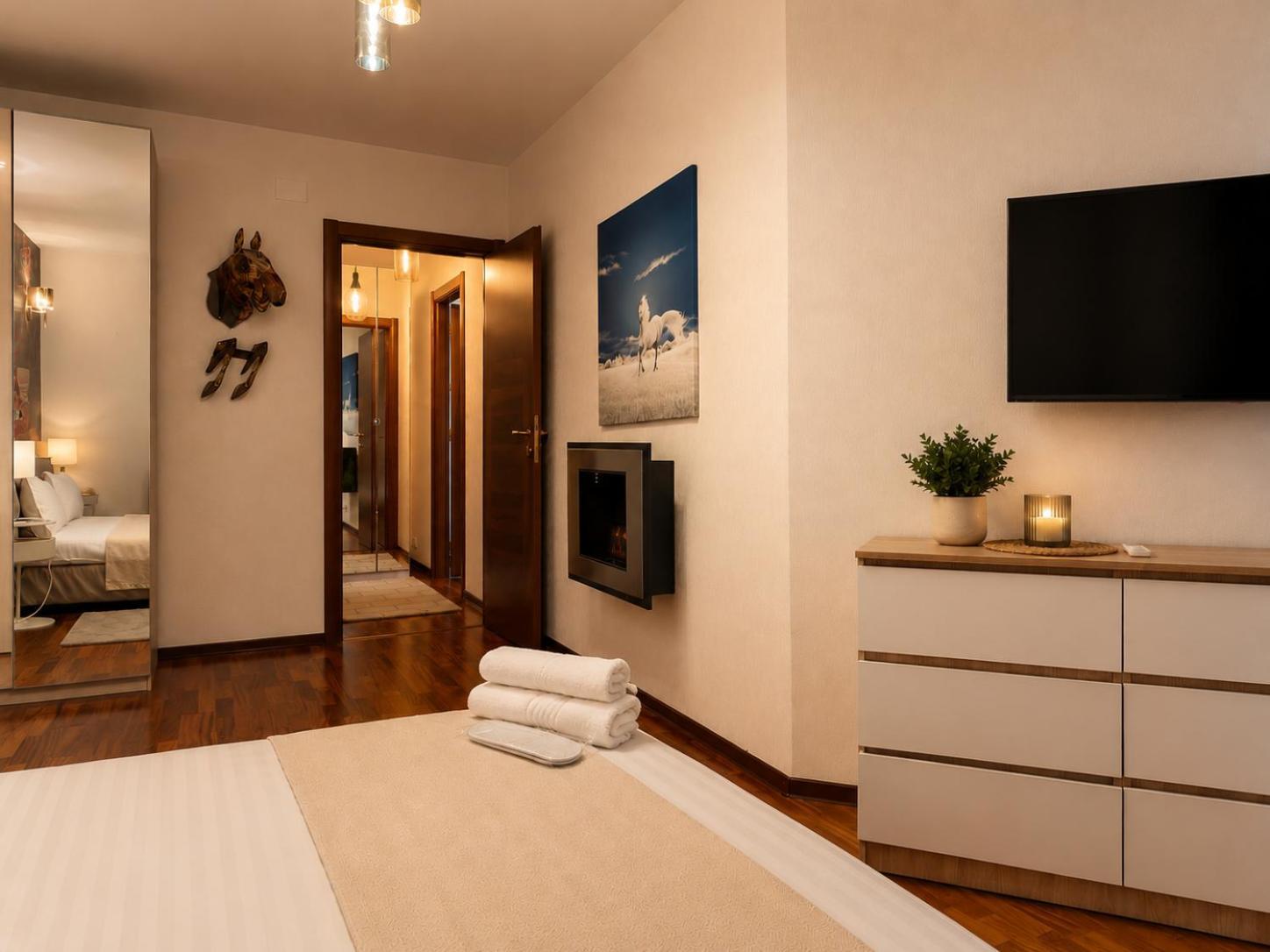 Two-Bedroom Apartment Balcony