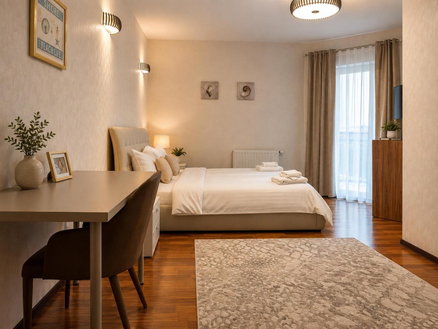Two-Bedroom Apartment Balcony