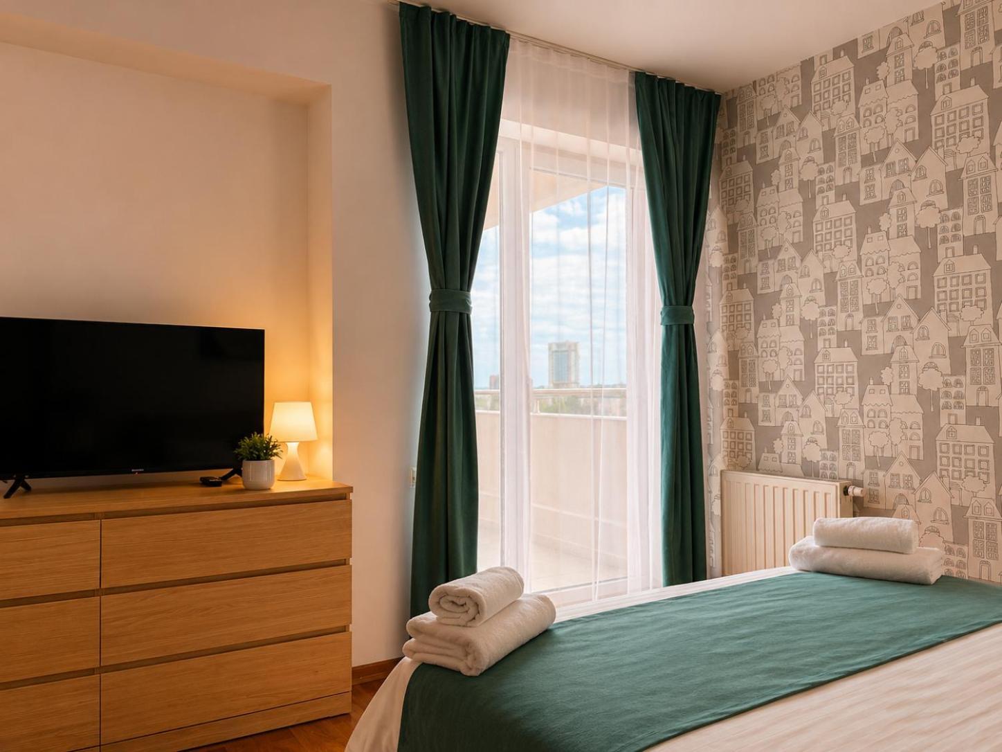 Three-Bedroom Apartment Balcony