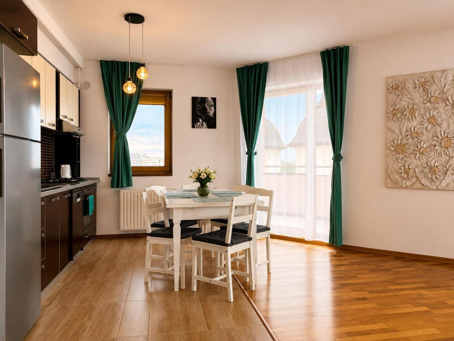 Three-Bedroom Apartment Balcony