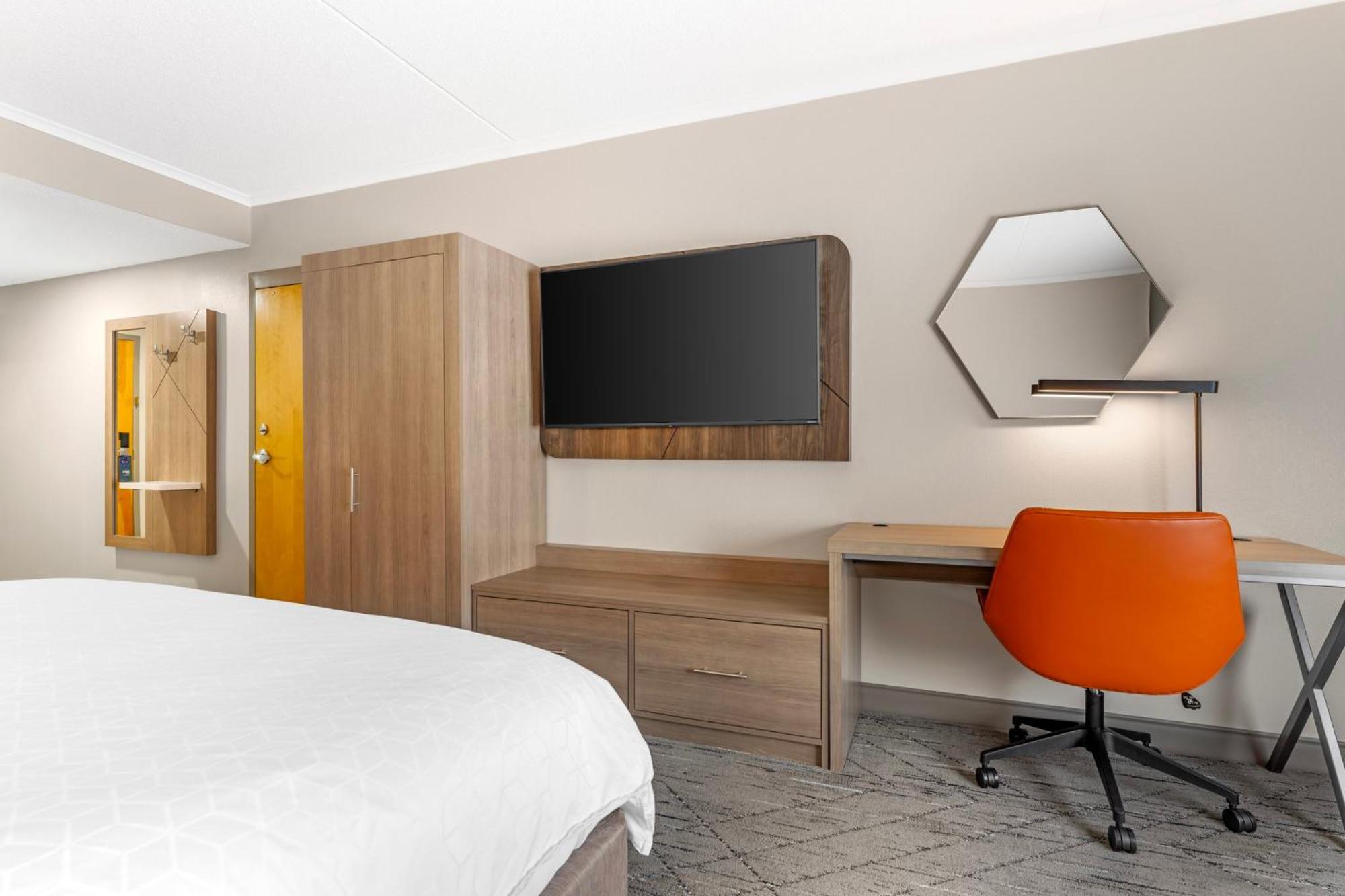 King Room Roll Shower Hearing Accessible or Non-Smoking
