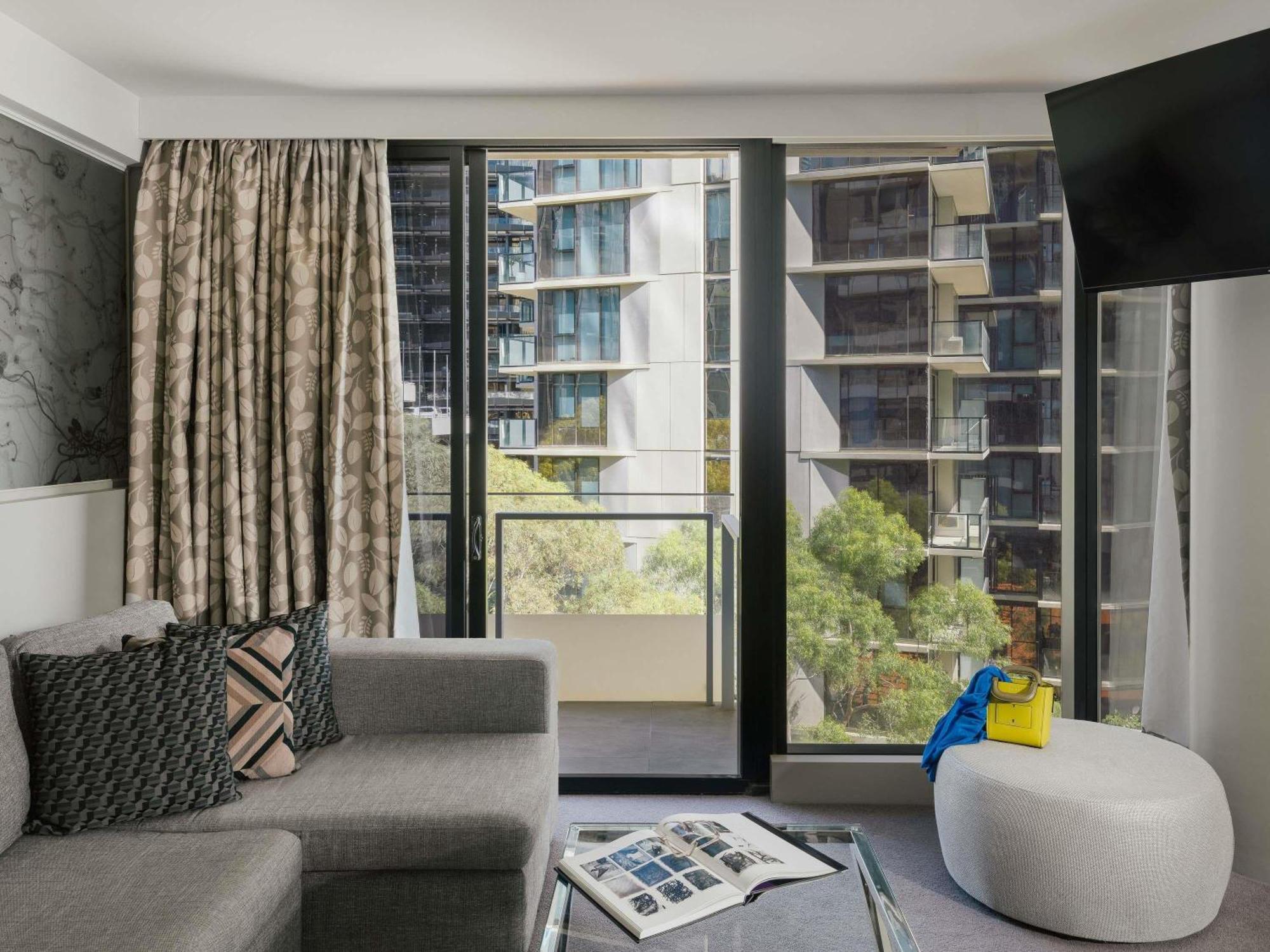 One-Bedroom Deluxe Apartment Balcony