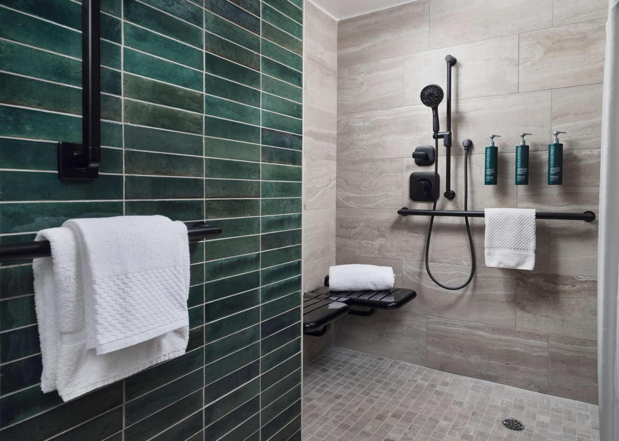 Queen Room Two Queen Beds Roll Shower Mobility Hearing Access