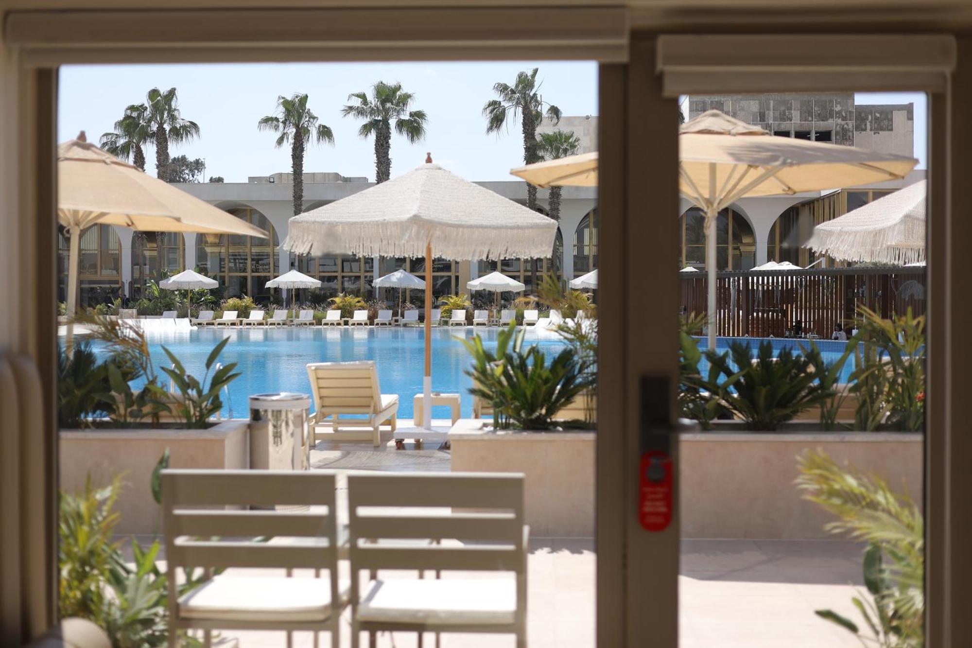 Twin Room with Pool View