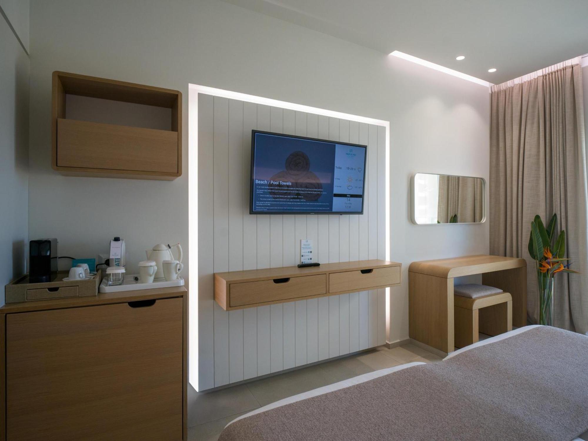Superior Tweepersoonskamer met 2 Aparte Bedden en Uitzicht op Zee