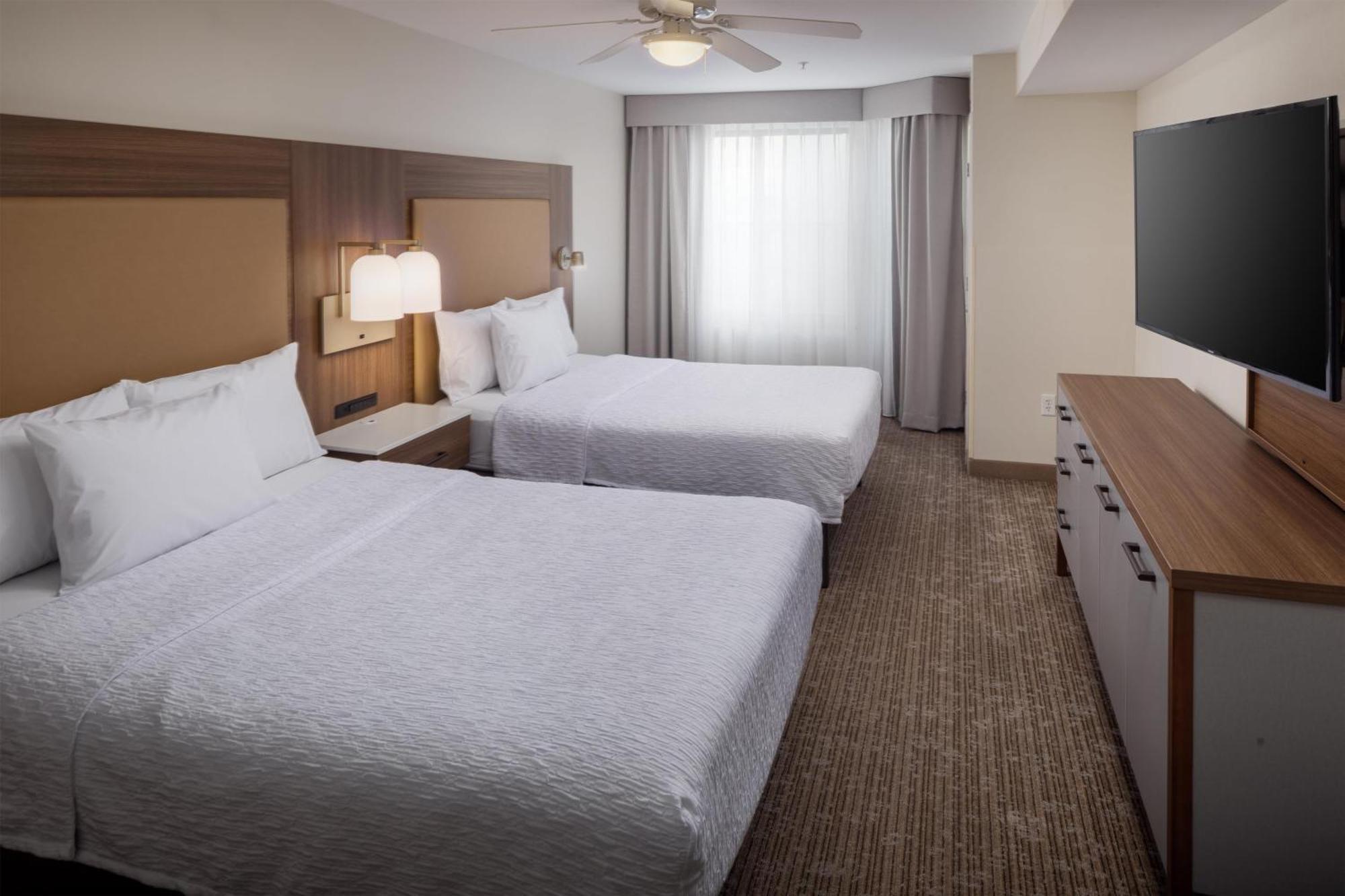 Suite Two Queen Beds Tub Mobility Hearing Access or Non-Smoking