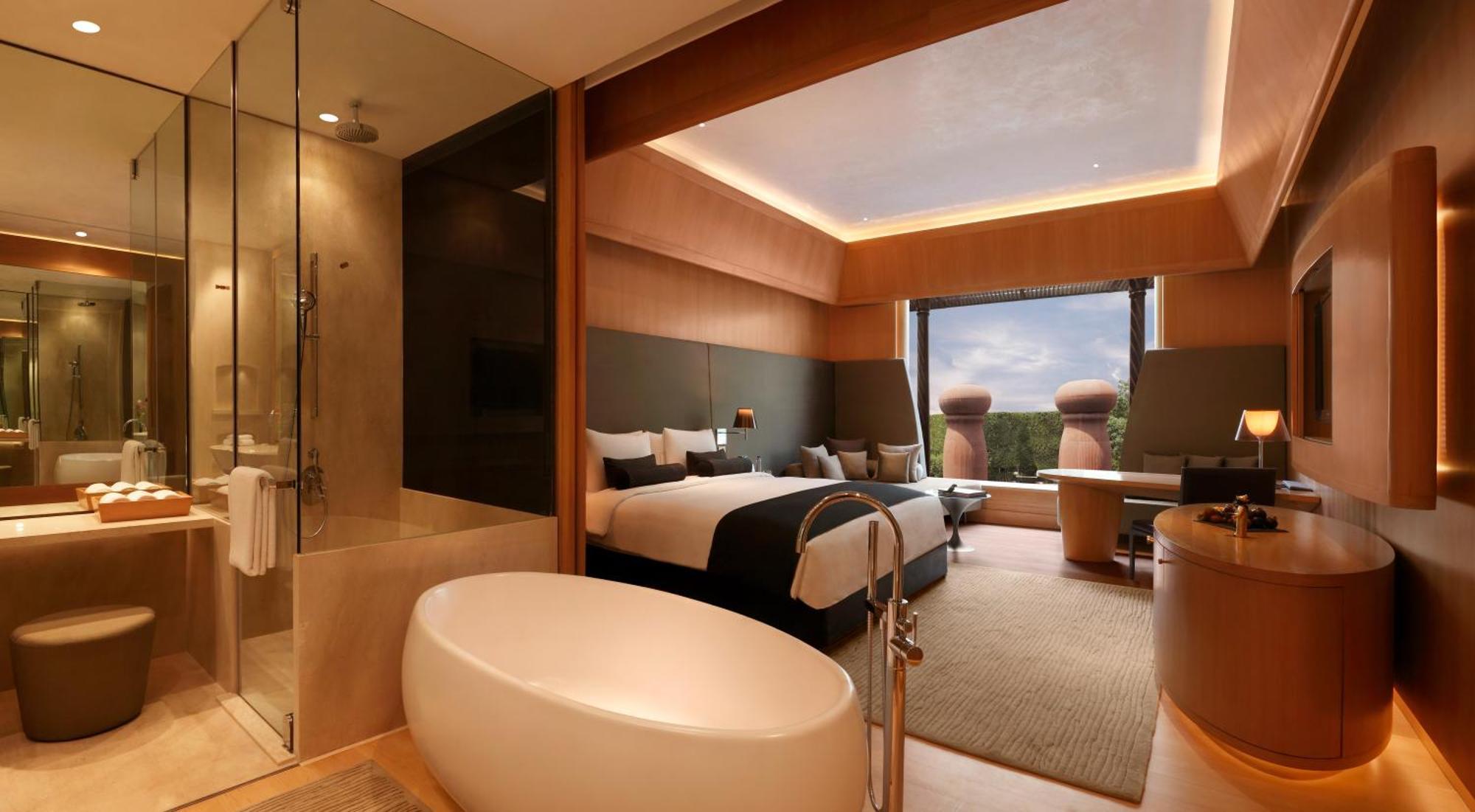 The Roseate Premium Lake View Suite on Spa Laundry Car Services One Way Airport Transfers