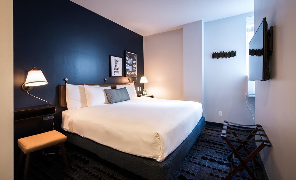 Chambre Lit King-Size Contemporaine