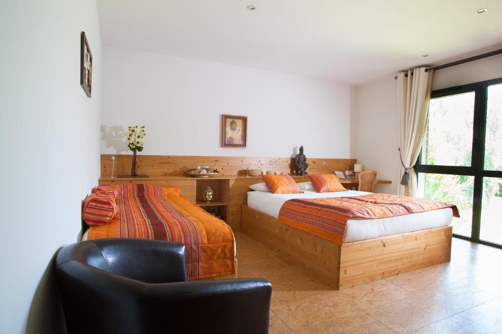 Chambre Triple - Vue sur Jardin