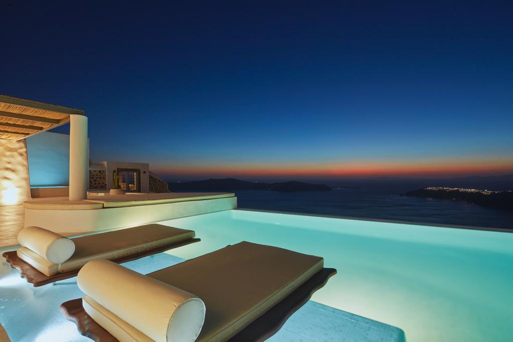 Villa Privada Astra con vistas a la caldera