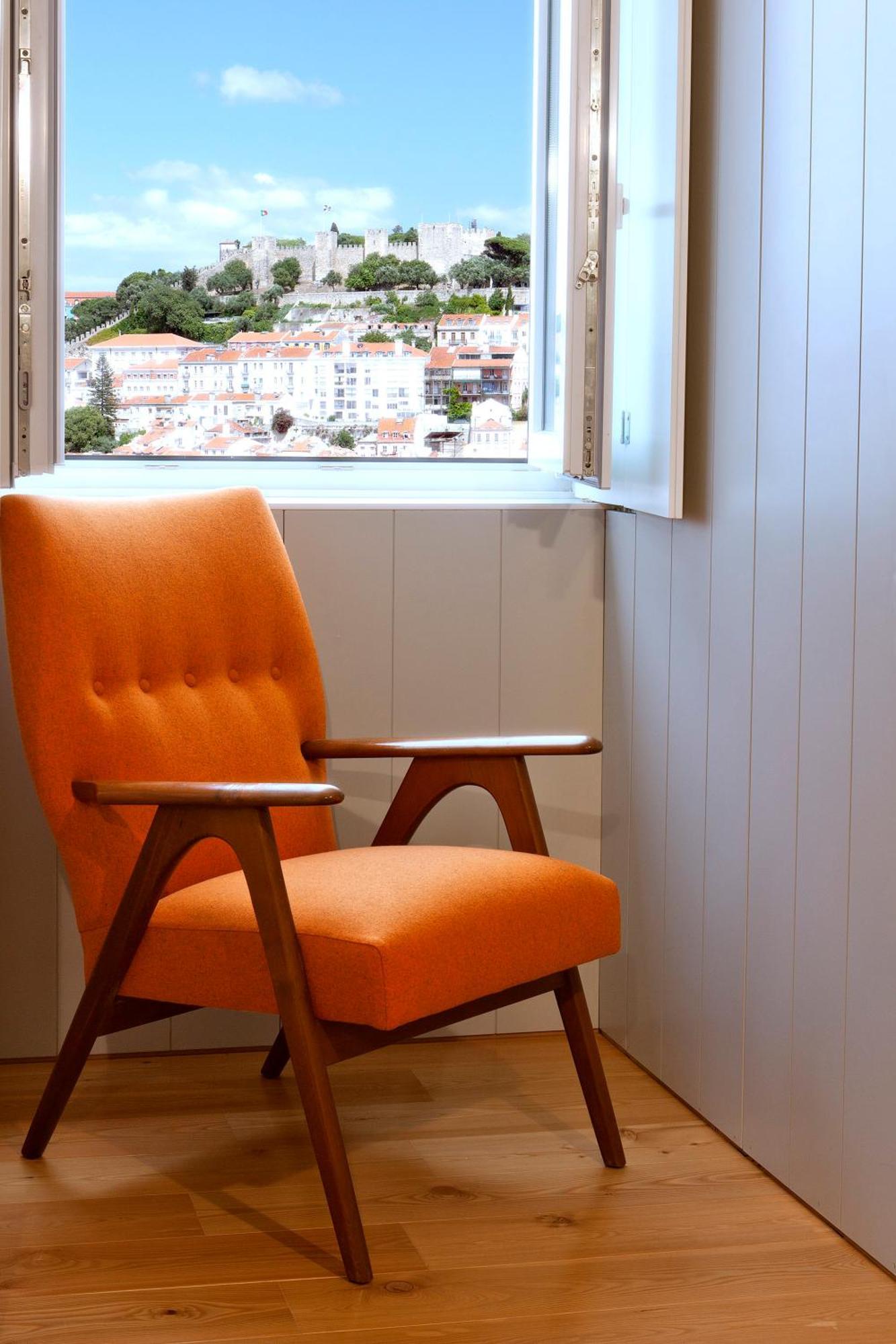 Quarto Duplo ou Twin Premium com Vista do Rio e do Castelo