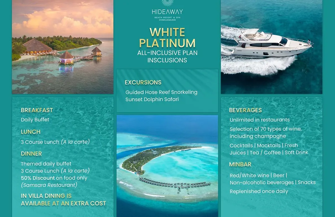 Hideaway Beach Resort & Spa - Complimentary Return Shared Seaplane Or Domestic Flight For Two Guests For A Minimum Of 7 Nights Or More For Stays Until 30Th September 2026-1