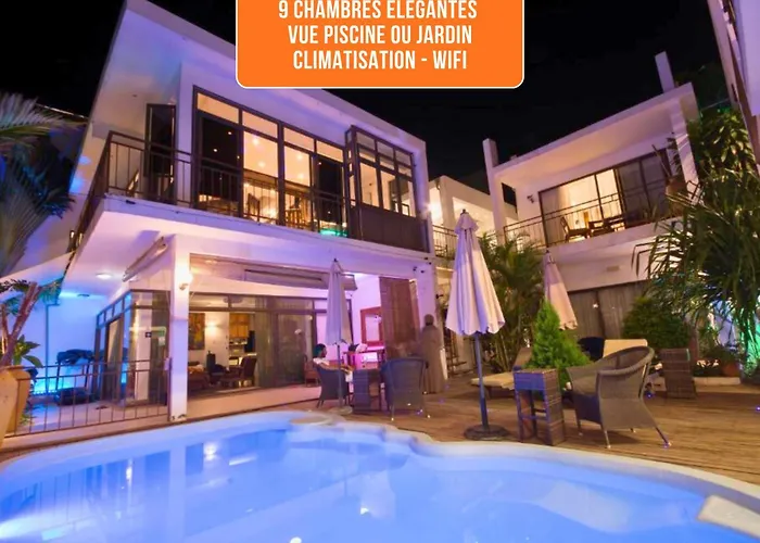 Villa Alizee Boutique Hotel - Ideal Couples & Pros - Rooftop Port Louis