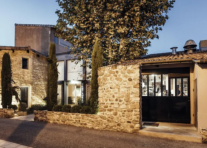 Le Carré d'Alethius Logis Hôtel-Restaurant Gastronomique Charmes-sur-Rhone